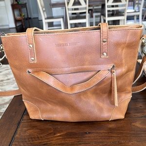 Montana Hudson Leather Women’s Crossbody Tote